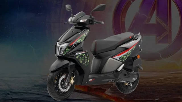 TVS Ntorq 125 Super Soldier Edition TVS Ntorq 125 Super Soldier Edition, Skutik Marvel Harga Rp 18 Jutaan