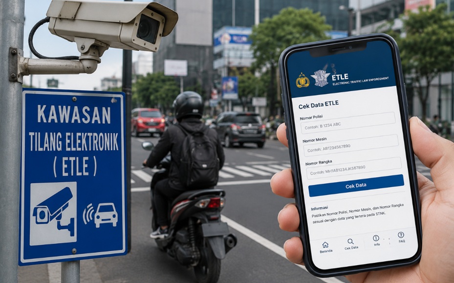 Cara Cek ETLE Motor Secara Online, Hindari STNK Diblokir