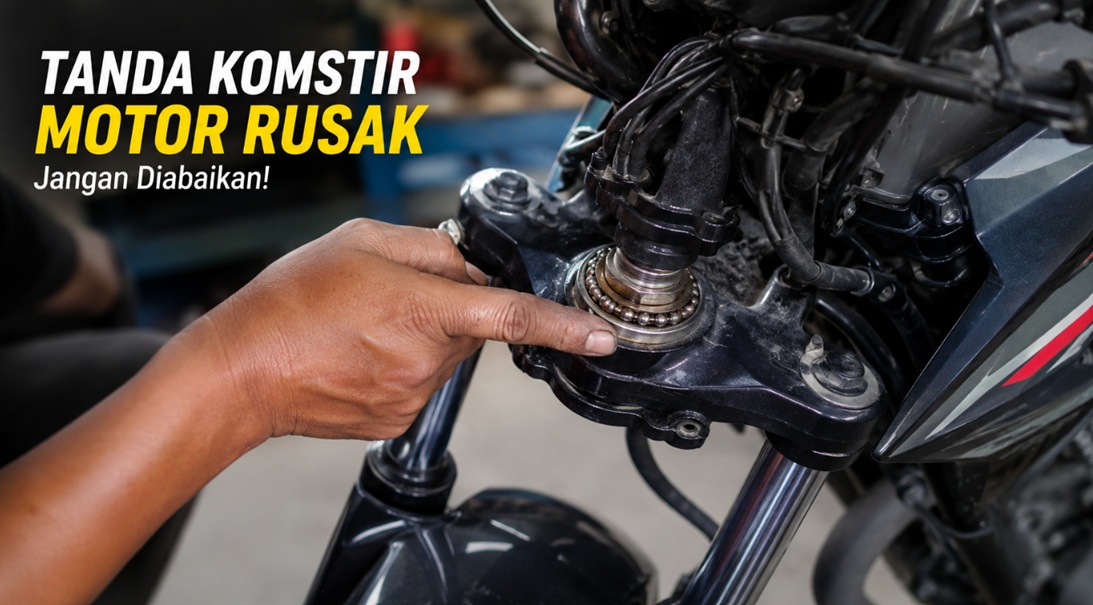5 Tanda Komstir Motor Rusak yang Sering Diabaikan, Waspadai Sebelum Berbahaya