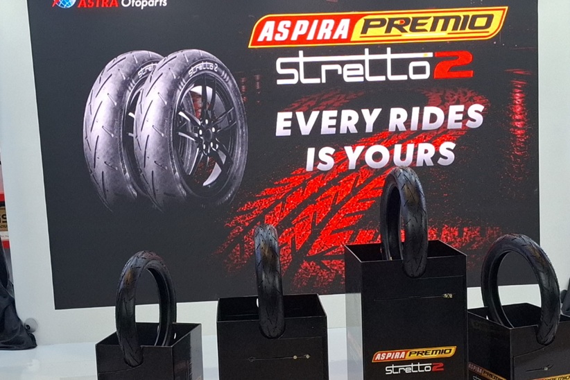 Aspira Premio Stretto 2 Meluncur, Ban Skutik Baru untuk Harian dan Touring
