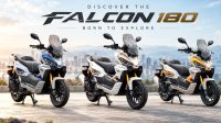 Aveta Falcon 180 hadir sebagai skutik adventure 174 cc dengan ABS, TCS, layar TFT 7 inci, dan tangki 14 liter. Simak spesifikasi lengkapnya.