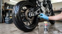 Jangan Terlalu Sering Semir Ban Motor Setelah Dicuci, Ini Risikonya
